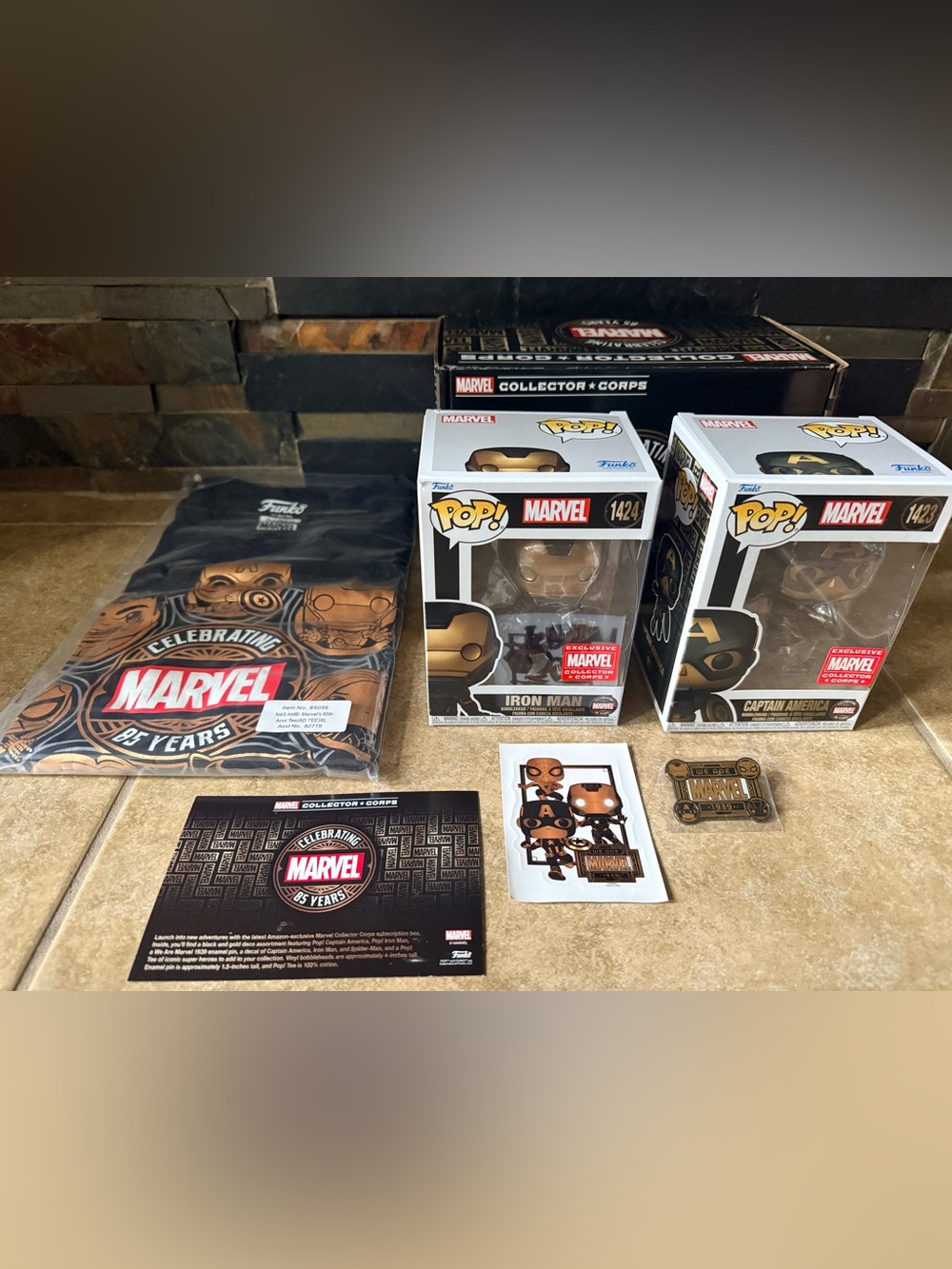 Funko Marvel Collector Corp Box Marvel’s 85th Anniversary XL New FAST SHIPPING